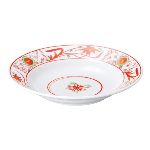A0268-331 手描華紋 9吋スープ|業務用食器カタログ陶里30号