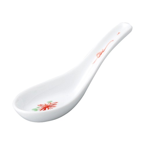 A0276-331 手描華紋 レンゲ|業務用食器カタログ陶里30号