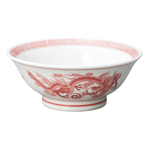 A0336-281 赤銅判竜 6.5反高台丼|業務用食器カタログ陶里30号