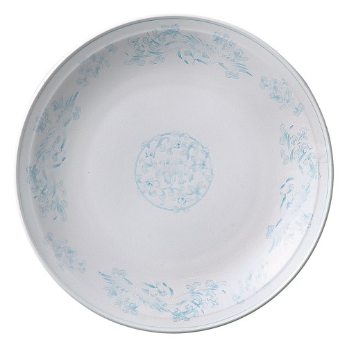 A0436-161 白楽鳳凰 10.0皿|業務用食器カタログ陶里30号