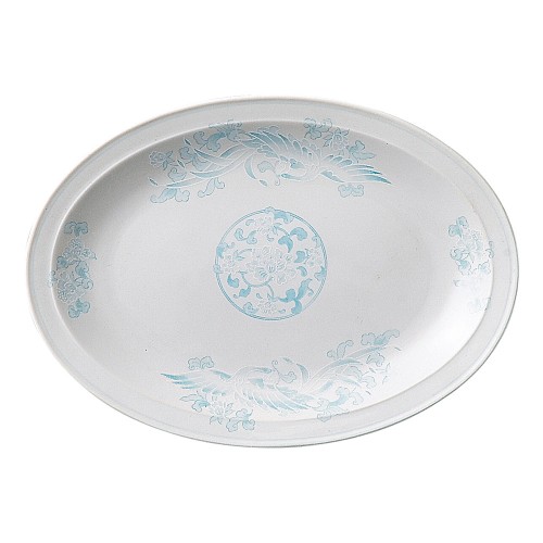 A0441-161 白楽鳳凰 10吋プラター|業務用食器カタログ陶里30号