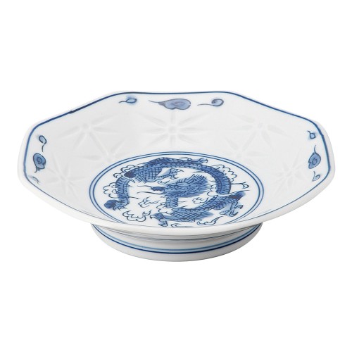 A0466-181 ホタル竜 八角6.0シューマイ|業務用食器カタログ陶里30号