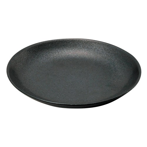 A0509-641 黒海 7.0皿|業務用食器カタログ陶里30号