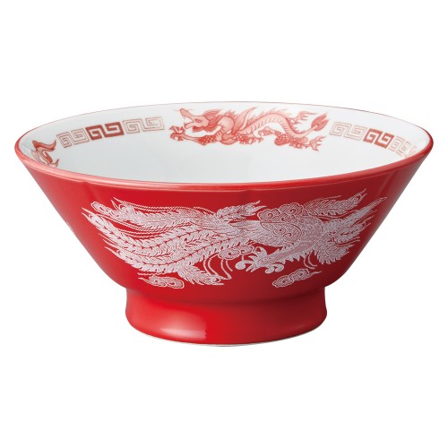 A0632-051 アカ白竜 6.5切立高台丼|業務用食器カタログ陶里30号