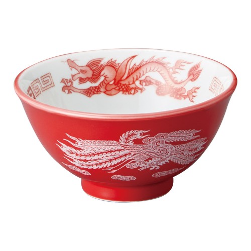A0636-051 アカ白竜 スープ碗|業務用食器カタログ陶里30号