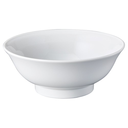A0761-521 白 7.5反高台丼|業務用食器カタログ陶里30号