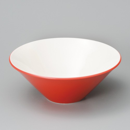 A0906-111 赤吹20㎝ボール|業務用食器カタログ陶里30号