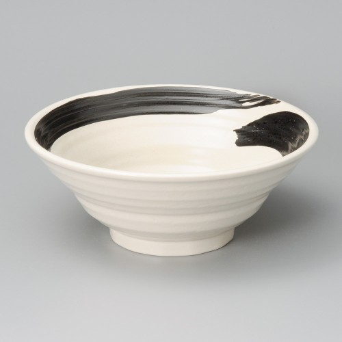 A0927-081 極刷毛白六兵衛8.0丼|業務用食器カタログ陶里30号