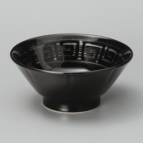 A1015-051 銀彩雷門7.0切立高台丼|業務用食器カタログ陶里30号