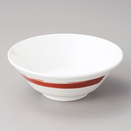 A1120-221 赤刷毛7.0切立丼|業務用食器カタログ陶里30号