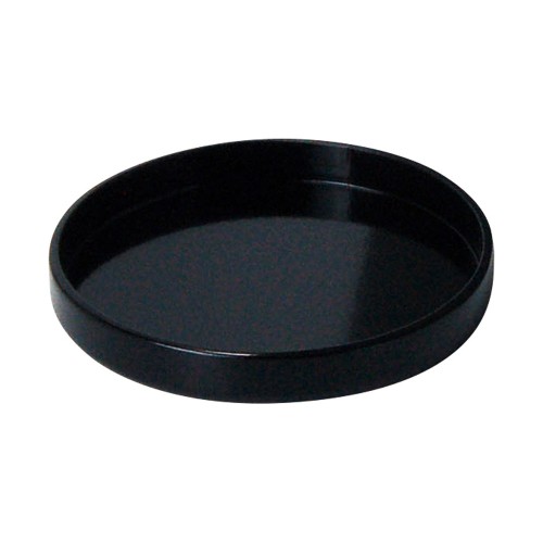 A4731-501 木製わっぱ丸トレイカシュー黒塗 φ10|業務用食器カタログ陶里30号