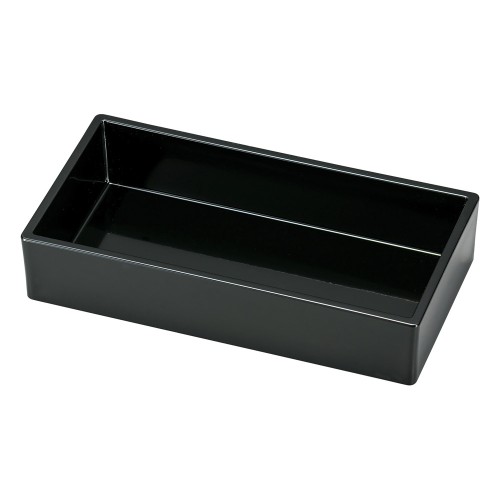 A6307-761 総黒 長角 箱重|業務用食器カタログ陶里30号
