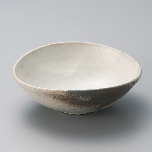 10101-431 灰釉粉引5.6楕円鉢|業務用食器カタログ陶里30号