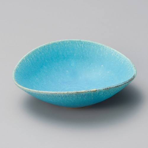 10103-431 トルコブルー楕円鉢|業務用食器カタログ陶里30号