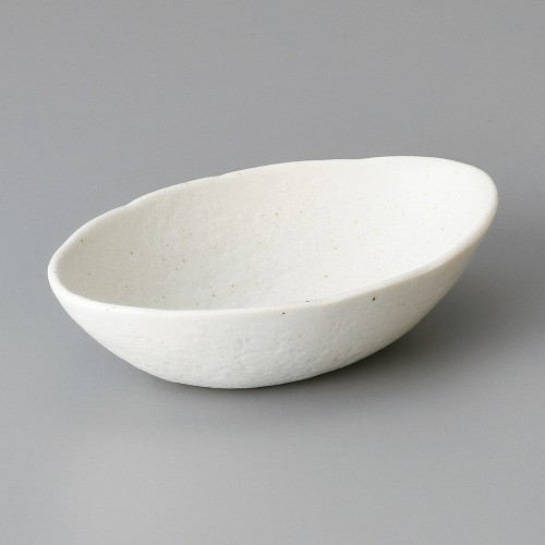 10325-341 灰マット砂目楕円鉢(小)|業務用食器カタログ陶里30号