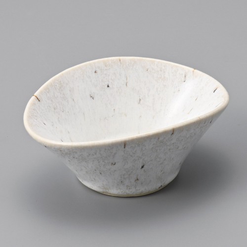 10329-401 白うのふ楕円鉢|業務用食器カタログ陶里30号