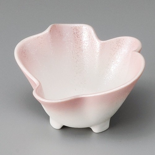 10512-031 ピンクラスター花型3.5小鉢|業務用食器カタログ陶里30号