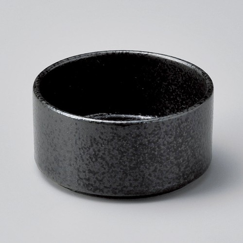 12303-081 黒結晶丸7.5㎝スタック鉢|業務用食器カタログ陶里30号