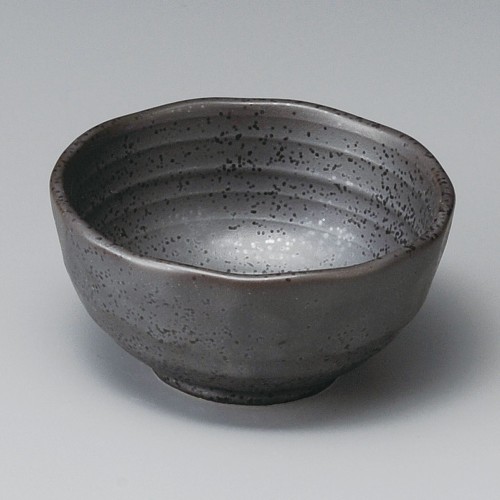 12305-491 黒いぶし小鉢(小)|業務用食器カタログ陶里30号