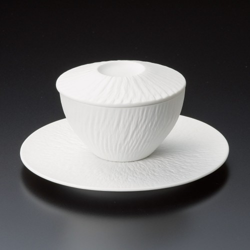 14106-541 ビスクマット白トチリ16㎝皿|業務用食器カタログ陶里30号