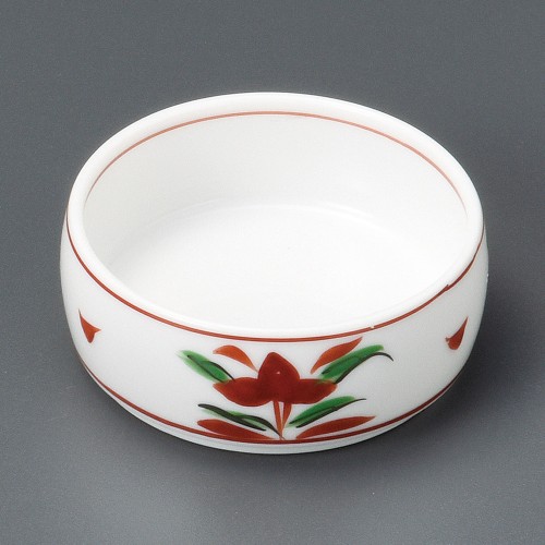 14634-341 赤絵花スタック鉢(小)|業務用食器カタログ陶里30号