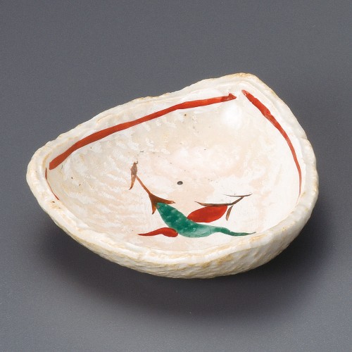 14711-091 粉引とうがらし三角鉢(小)|業務用食器カタログ陶里30号