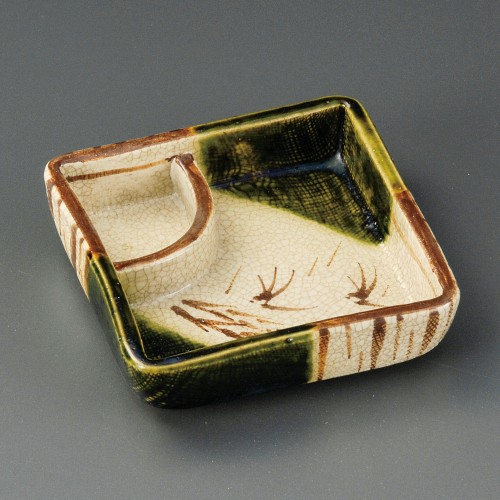 16902-451 織部仕切鉢(手造り)|業務用食器カタログ陶里30号