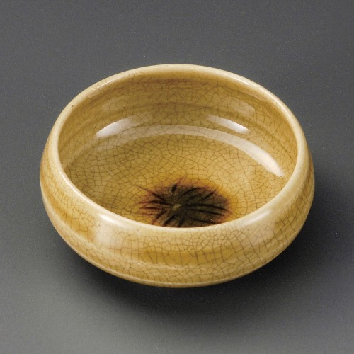 16912-451 黄瀬戸丸鉢(手造り)|業務用食器カタログ陶里30号
