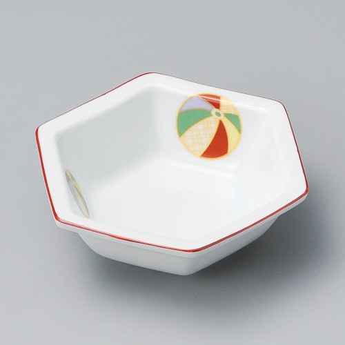 17309-341 夢風船六角鉢|業務用食器カタログ陶里30号