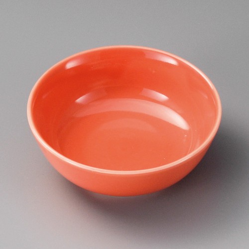 17325-181 赤釉丸鉢|業務用食器カタログ陶里30号