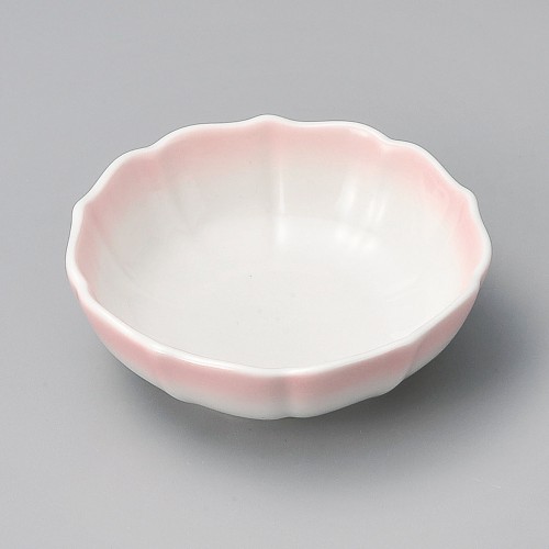 17414-021 ピンク吹八重小鉢|業務用食器カタログ陶里30号