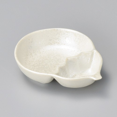 18007-051 プラチナラスター瓢仕切鉢|業務用食器カタログ陶里30号