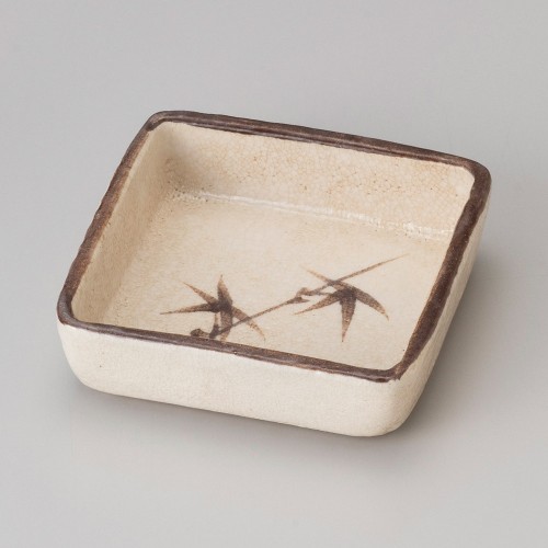 18027-451 志野角鉢(手造り)|業務用食器カタログ陶里30号