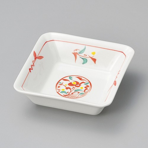 18105-021 錦丸紋角浅小鉢|業務用食器カタログ陶里30号
