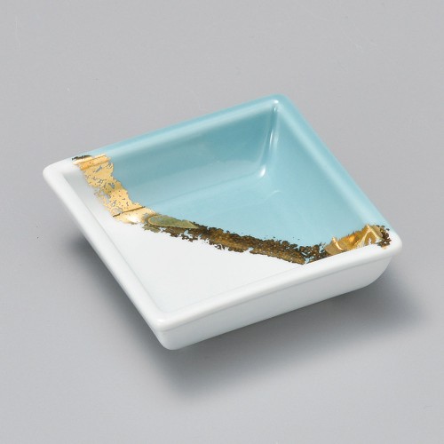 18121-121 二色金彩角鉢ミニ|業務用食器カタログ陶里30号