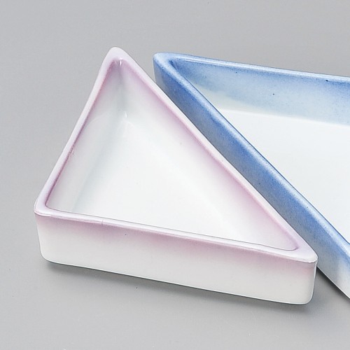 18130-461 紫吹(松花堂)三角鉢|業務用食器カタログ陶里30号