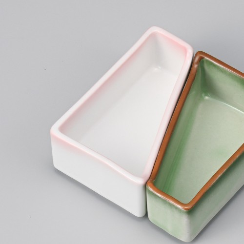 18134-321 ピンク吹台形鉢|業務用食器カタログ陶里30号