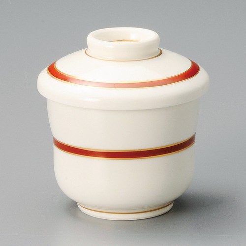 19606-291 高麗赤金筋ミニむし碗|業務用食器カタログ陶里30号