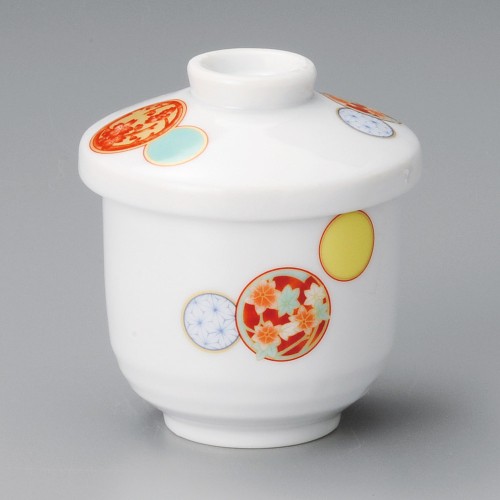 19803-491 赤絵手まりむし碗(小)|業務用食器カタログ陶里30号
