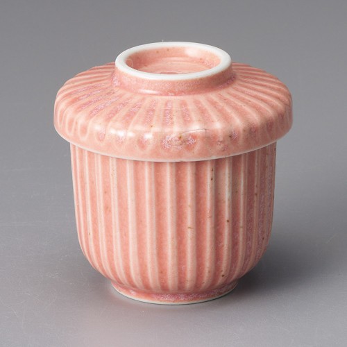 19916-491 ピンクむし碗(小)|業務用食器カタログ陶里30号
