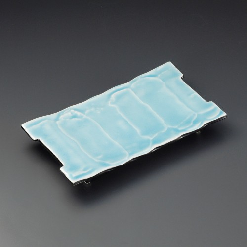 23901-181 湖水青白まな板皿|業務用食器カタログ陶里30号