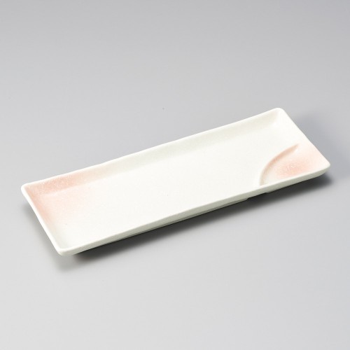 28209-301 桜吹ピンク仕切皿|業務用食器カタログ陶里30号