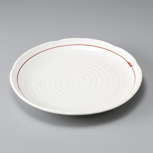 29111-601 赤結び10.0皿|業務用食器カタログ陶里30号