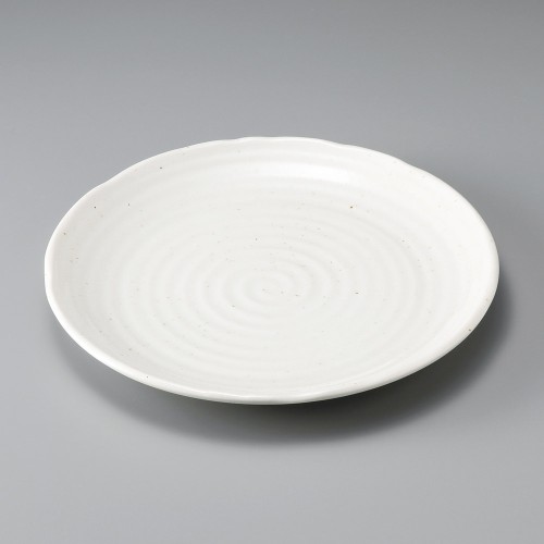 29118-021 粉引釉10.0皿|業務用食器カタログ陶里30号