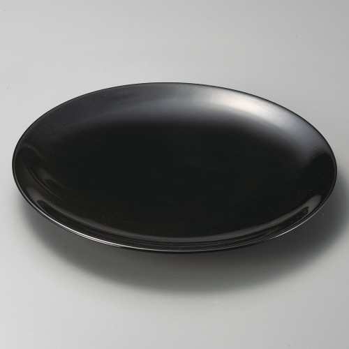 29220-48.711 黒釉10.0丸皿|業務用食器カタログ陶里30号