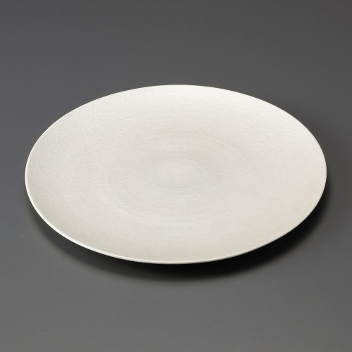 29609-541 ピコガーデン 28㎝丸皿(シルバー)|業務用食器カタログ陶里30号