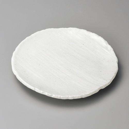 30619-281 白河8.0丸皿|業務用食器カタログ陶里30号