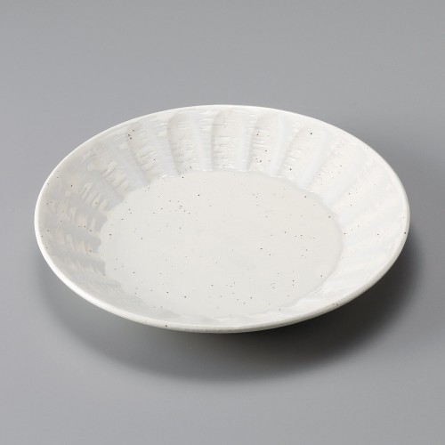 30802-361 白粉引8.0皿|業務用食器カタログ陶里30号
