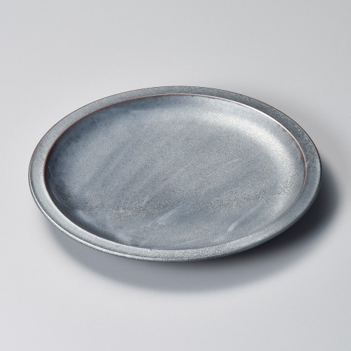 31310-101 鉄釉6.5吋リムパン皿|業務用食器カタログ陶里30号