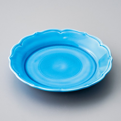 31802-471 トルコ交趾輪花6.0皿皿|業務用食器カタログ陶里30号